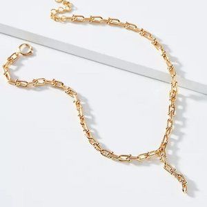 Anthropologie Lariat Necklace NWT